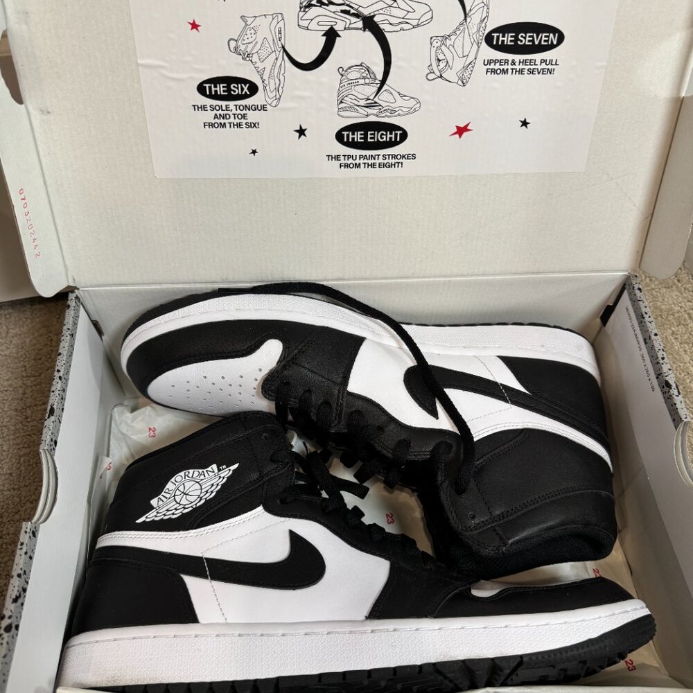 Nike Air Jordan 1 High Golf 'Panda' Mens Size 14 NWOT